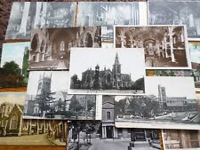 LONDON VINTAGE POSTCARDS - CHURCH and RELIGIOUS BUILDINGS - CHOOSE FROM MENU