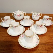 Edwardian Pink White & Gold