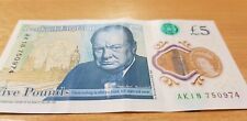 £5 Note AK18 750974
