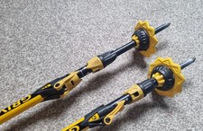 Grivel Touring Poles Skiing/Mounteneering Poles Adjustable Length 