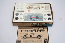 1960's AMT FORD GT40 ORIGINAL SLOT CAR KIT IN BOX SEBRING SERIES 1/32