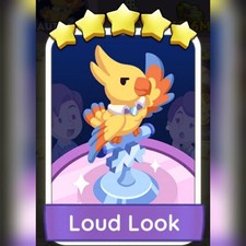 1 x Loud Look sticker