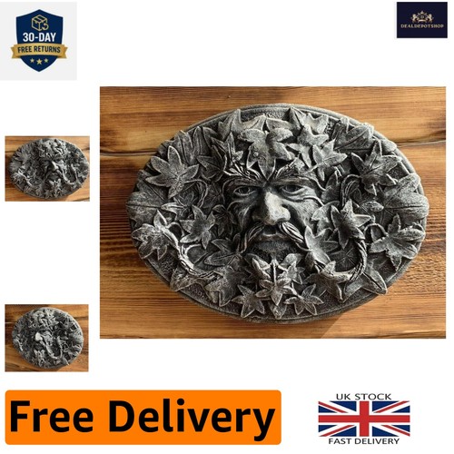 Handcrafted green man wall - handcrafted,