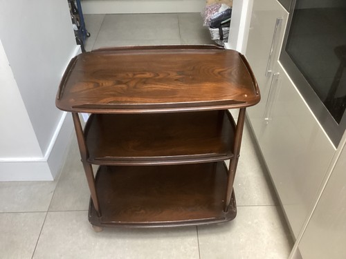Ercol retro serving trolley - serving,