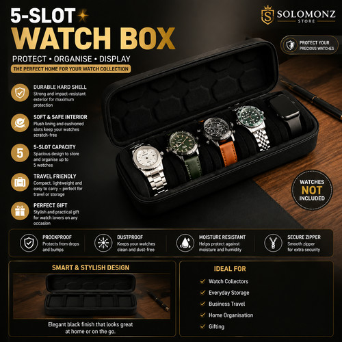 Travel watch case - travel,