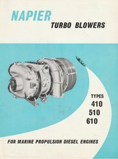 NAPIER TURBO BLOWERS. TYPES