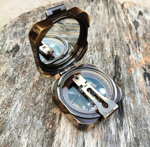 1917 brunton compass handmade - brunton,