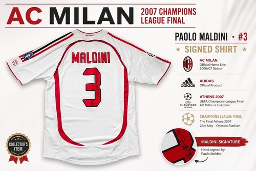 Paolo maldini hand signed - hand,