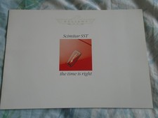 Reliant Scimitar SST brochure c1990 + price list