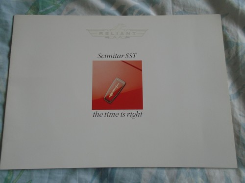 Reliant scimitar sst brochure - scimitar,