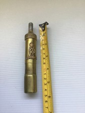 Vintage Brass Military Grease Gun with British pioneers Badge. No. 715853