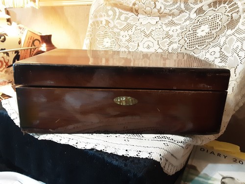 Victorian mahogany writing - victorian,