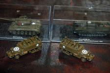 1/72 DeAgostini Combat Tank Collection Allied x 4 Models WWII Second World War