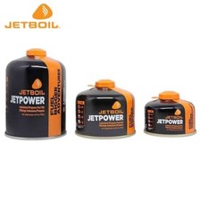 Jetboil Jetpower Gas EN417 Cartridges Camping Canisters 100g 230g 450g ALL SIZES