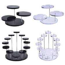 Acrylic round cupcake stand - acrylic,