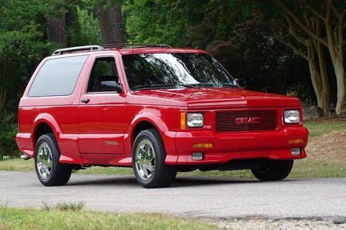 1993 gmc typhoon red 24x36 - 1993,