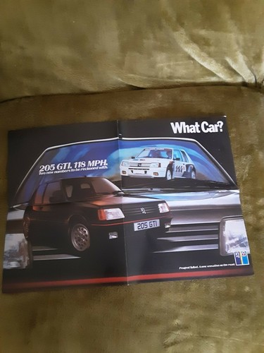 Peugeot 205gti poster from - peugeot,