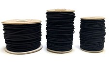 Bungee Cord 3mm 5mm 6mm Elastic Black Craft Trailer Boat x25 x100 x250 Metres