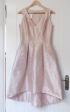 Gorgeous Pearl Pink Sleeveless Fit & Flare Prom Dress - Alfred Sung (Size 8)