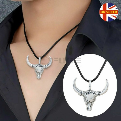 Silver cowboy bull head - silver,