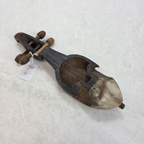 Nepalese sarangi hand carved - sarangi,