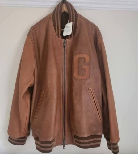 Gant brown leather varsity - gant,