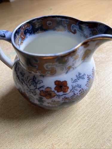 Antique blue milk - antique, by