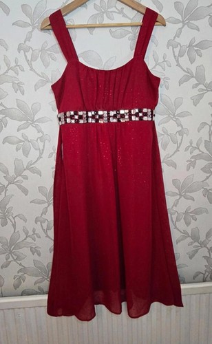 Bhs red sequin embellished - sequin,