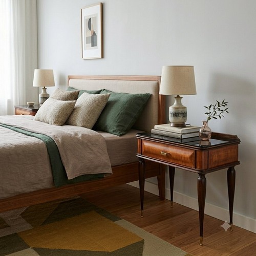 Vintage nightstands exotic - vintage,