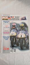Niall Mackenzie Signed BSB Program Thruxton  1998
