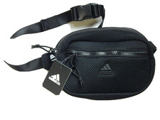 Adidas AIRMESH Unisex WAIST PACK Black NEW AUTHENTIC