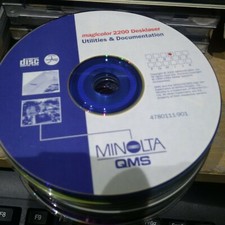MINOLTA MAGICOLOR 2200 DESKLASER - Utilities Software CD-ROM 2000 - 4780111-901
