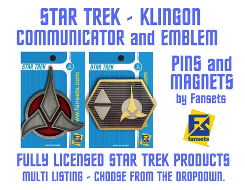 Star trek klingon communicator - star,