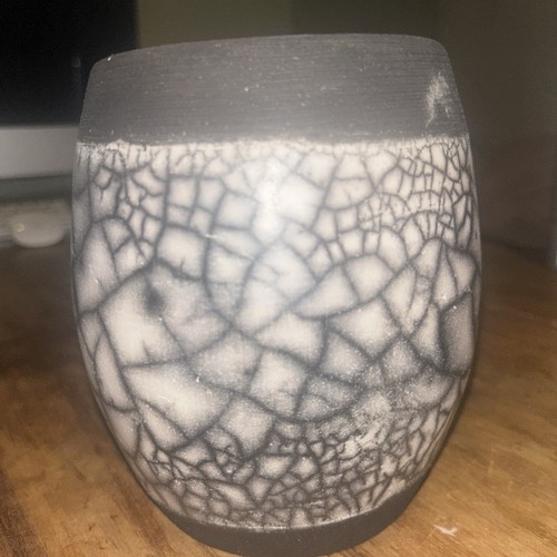 Studio pottery signed raku - studio,