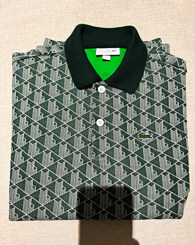 Lacoste classic fit - fit, green/grey