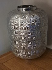 Large silver satin nickel