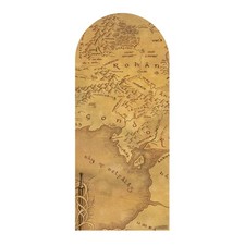 Lord of the Rings Map Cardboard Cutout Backdrop Scenery Sailboard