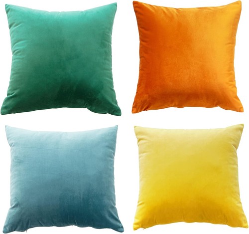 Set soft velvet cushion - soft,