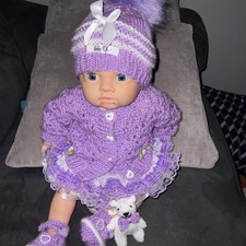 Chad Valley Tiny Treasures 17” Doll Donna RuBert Sculpt Weighted + Custom Outfit