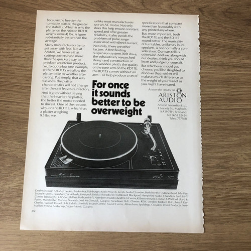 Hifis09 magazine advert 11x8 - magazine,