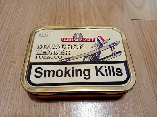 Squadron leader tobacco - leader, tin