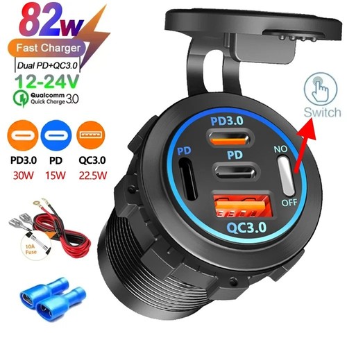 12v usb socket - socket, charger