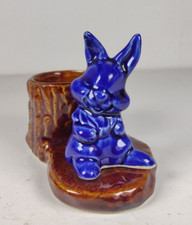 Small Scarborough Pottery Blue