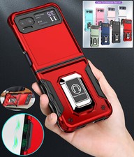 Armor Case For Motorola Razr 40 Shockproof Ring Holder Stand Phone Back Cover