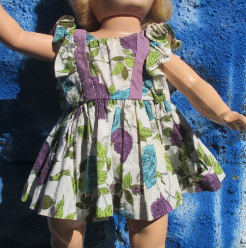 Vintage 1930s doll dress - vintage,