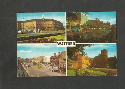 Postcard hertfordshire watford - postcard,