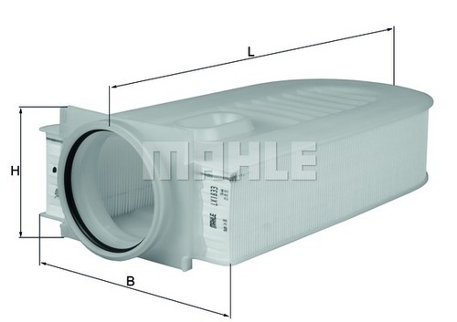 Mahle 1833 air filter - air, for