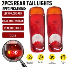 2x 12-24V Halogen Rear Tail