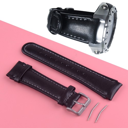 22mm leather watch - leather, bracelet