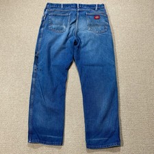 Dickies Jeans Mens 38x30 Blue